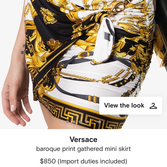 Versace Gonne Jersey skirt - Picture 5 of 5